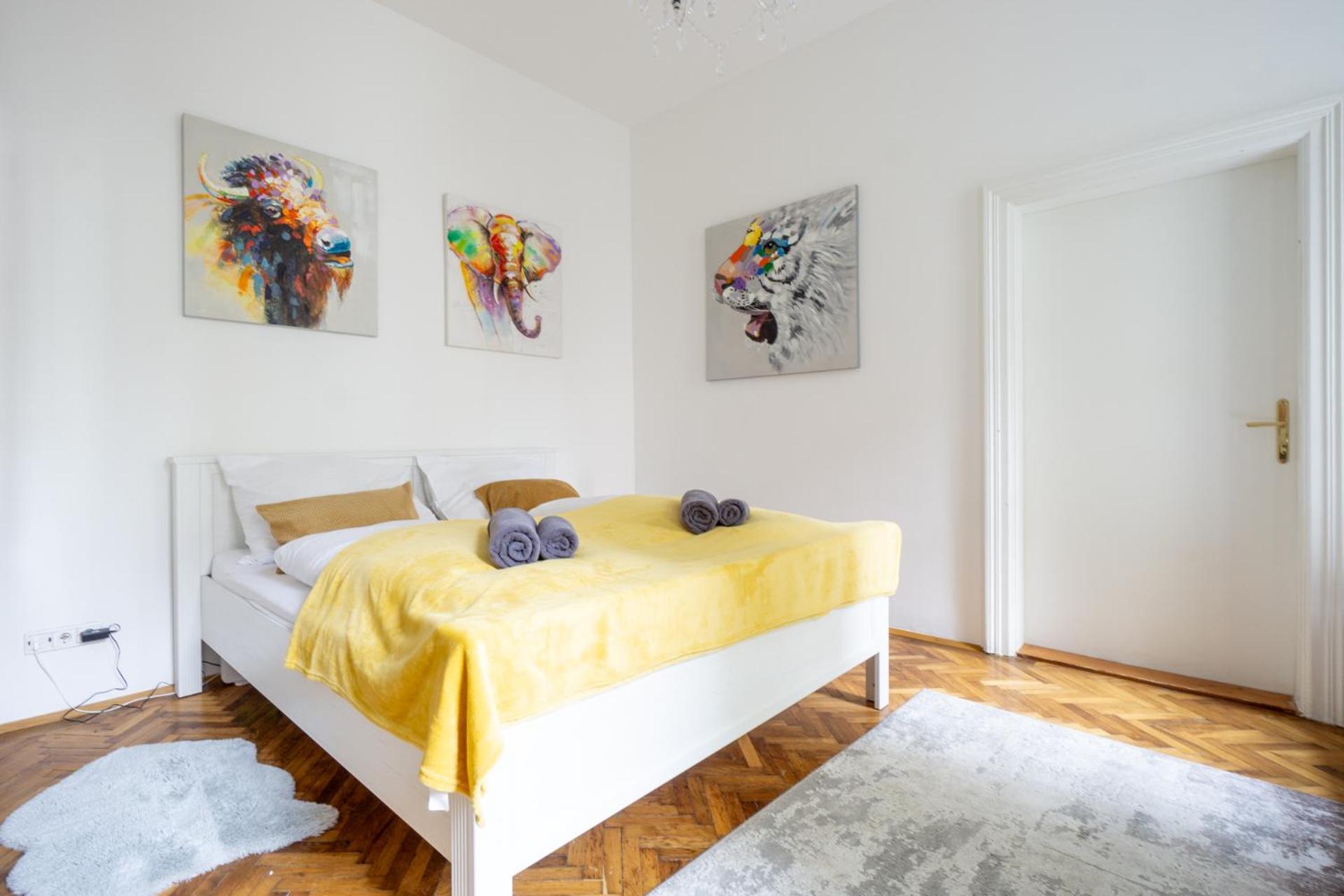 Central Apartment In Viennese Old Building Extérieur photo