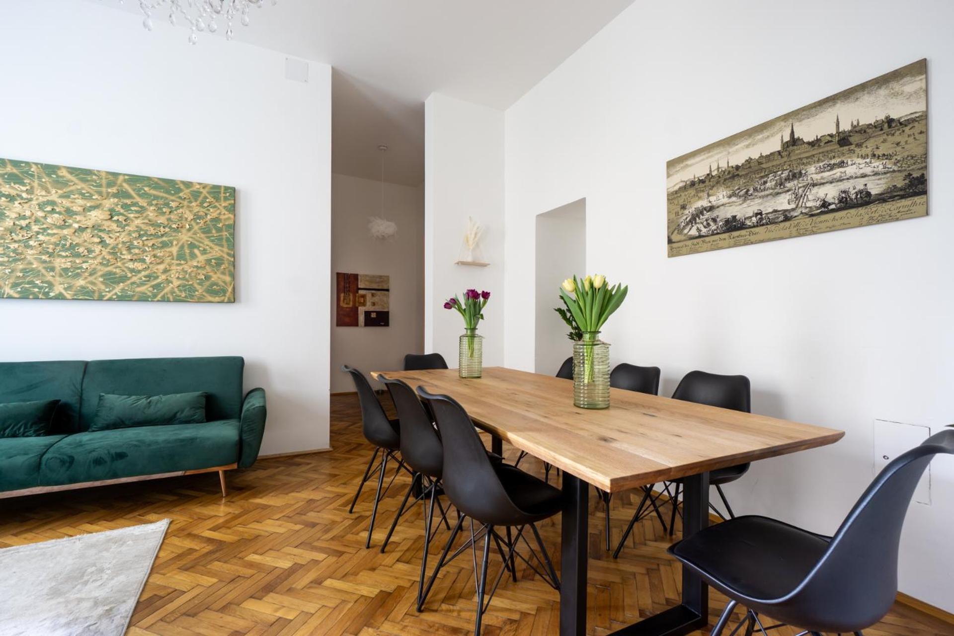 Central Apartment In Viennese Old Building Extérieur photo