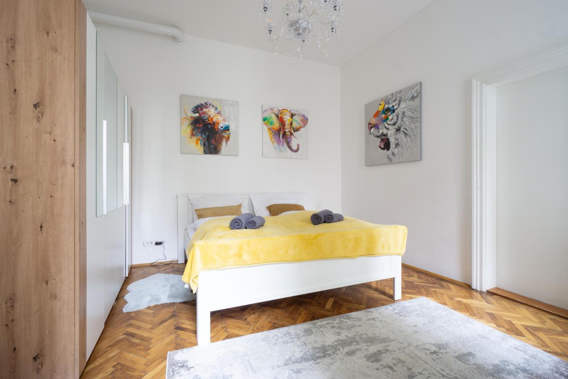 Central Apartment In Viennese Old Building Extérieur photo
