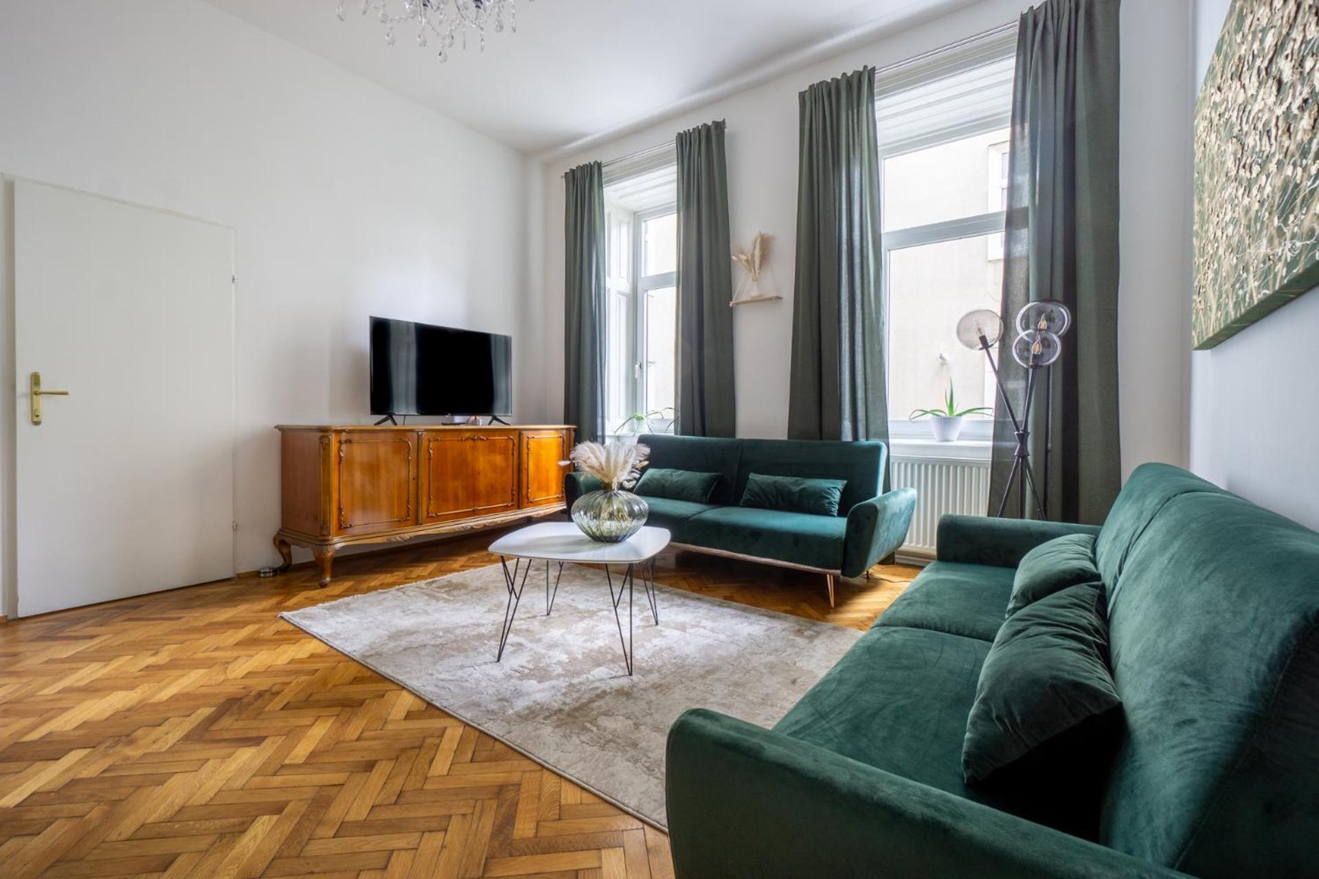 Central Apartment In Viennese Old Building Extérieur photo